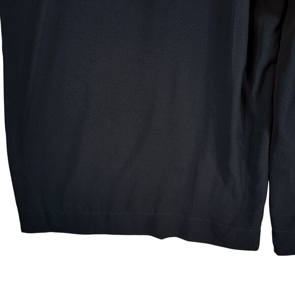 Kiyonna Wide Leg Trouser Pant sz 4X Women Black Palazzo Flowy Pockets Pleats NEW - Picture 11 of 11